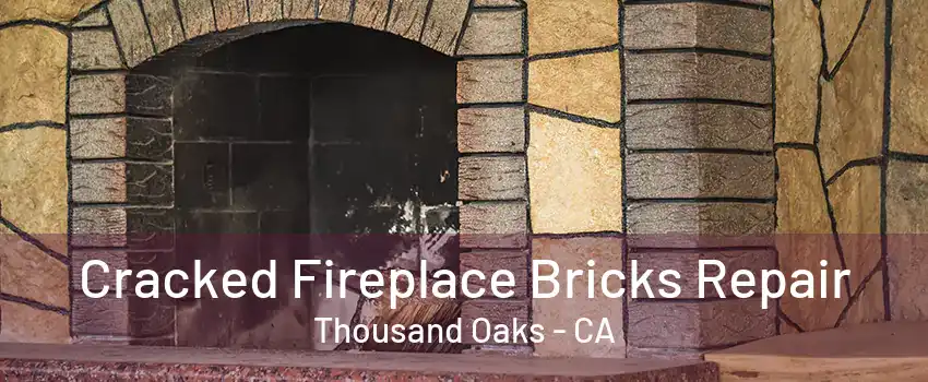 Cracked Fireplace Bricks Repair Thousand Oaks - CA