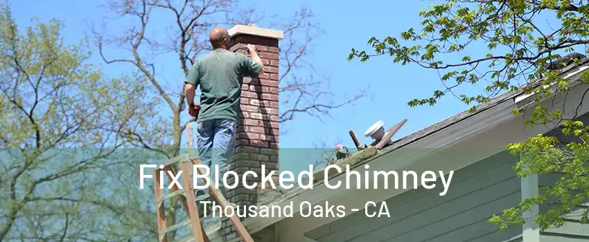 Fix Blocked Chimney Thousand Oaks - CA