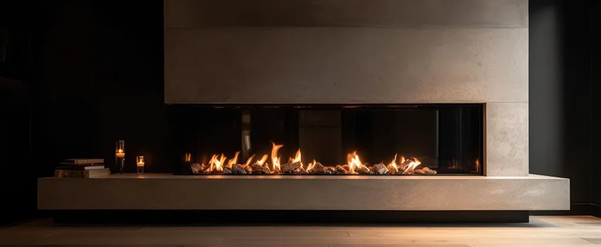 Gas Fireplace Ember Bed Design Services in Thousand Oaks, California