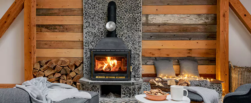 Thelin Hearth Products Direct Vent Gas Stove Fireplace Inspection in Thousand Oaks, California